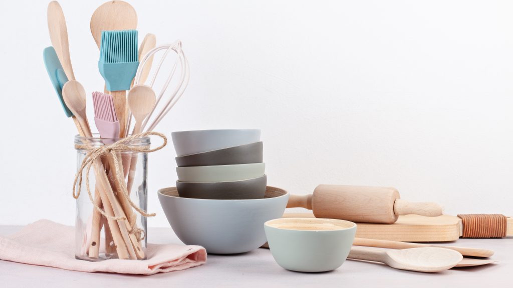 various_kitchen_utensils_recipe_cookbook_cooking_classes_concept